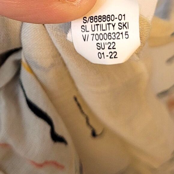 Banana Republic Women's Desert Print Ramie Utility Shirt Size XL - Picture 8 of 8